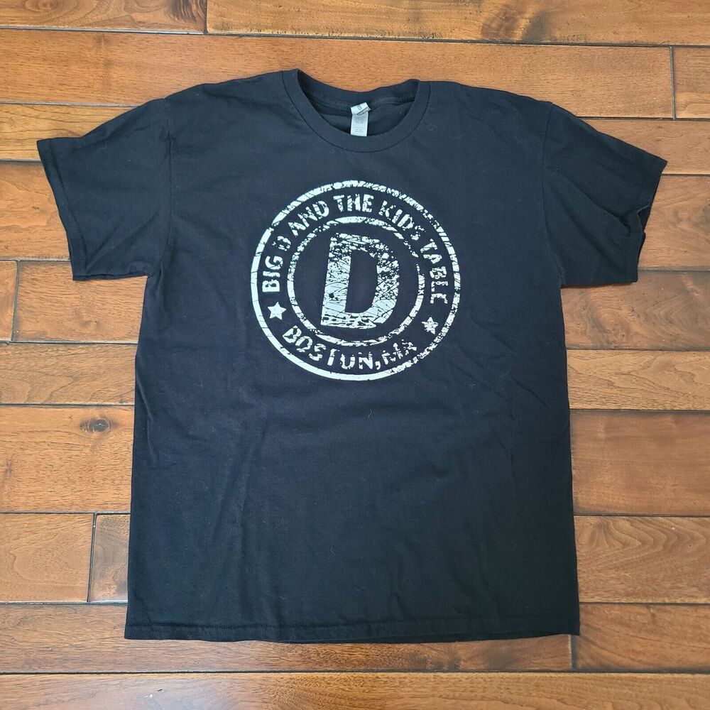 Big D & The Kids Table T-Shirt Men's L Black Band Tour Boston Steady Riot Soul